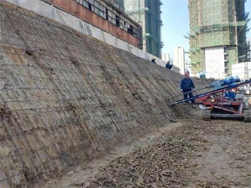 延津建筑边坡支护